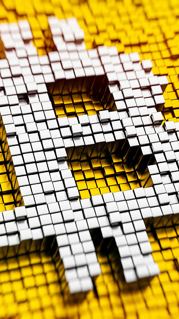 Bitcoin cryptocurrency logo, Gold Silver HD phone wallpaper