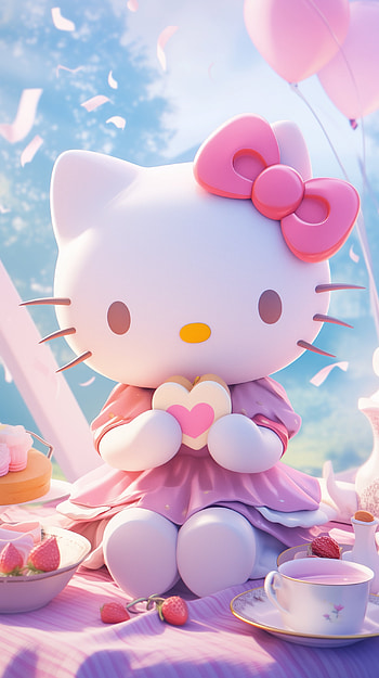 Hello Kitty Kawaii Anime : Cute Sanrio Charm for Your , Anime, sanrio, Hello Kitty, cute, kawaii, cute anime HD phone wallpaper