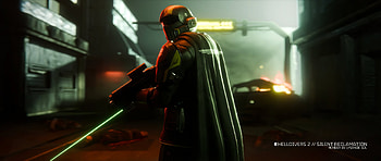Helldivers 2 TPS: Dark Vanguard —, Helldivers 2, Laser Sight HD wallpaper