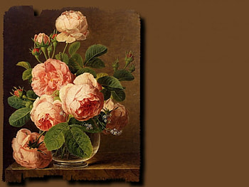 Beautiful Roses 2, roses, art, floral, romance, beauty, still life, artwork, painting, flower, love HD wallpaper