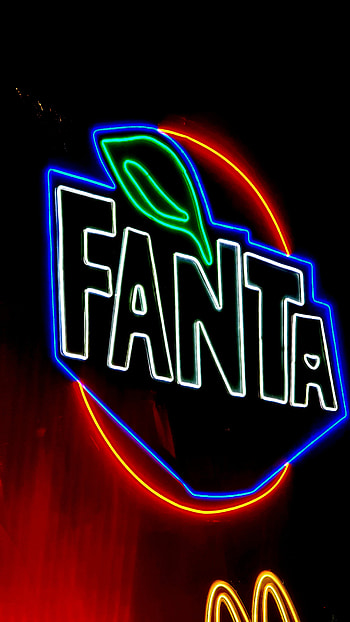 Fanta Glow, electric blue, visual effect lighting HD phone wallpaper
