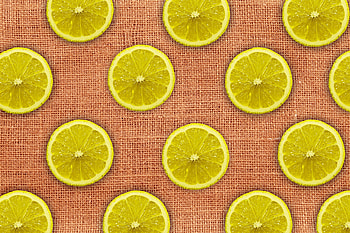 Lemons, slices, yellow HD wallpaper