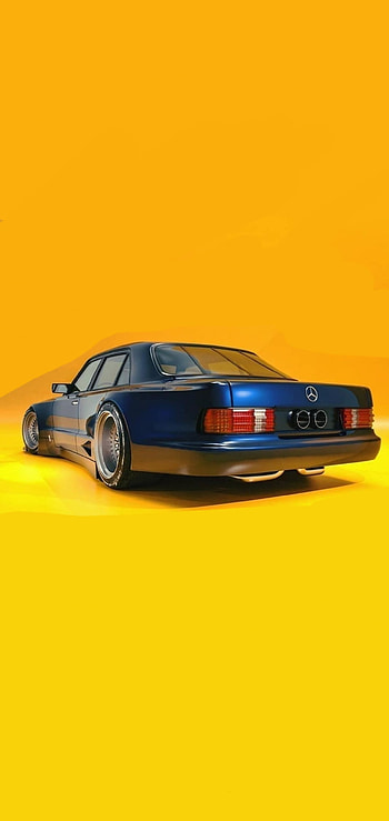 Mercedes Prime, car, sketch HD phone wallpaper
