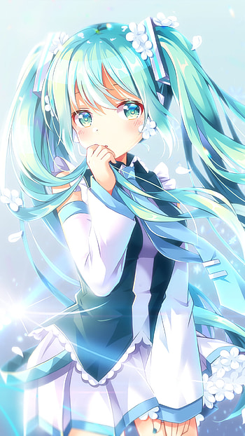 Hatsune Miku, Hatsune Miku, Anime, Vocaloid HD phone wallpaper