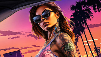 Lucia In Gta Vi, gta-6, gta, games, xbox-games, ps5-games, pc-games, 2024-games, video-games HD wallpaper
