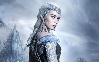 Emily Blunt, Queen Freya, The Huntsman sequel HD wallpaper