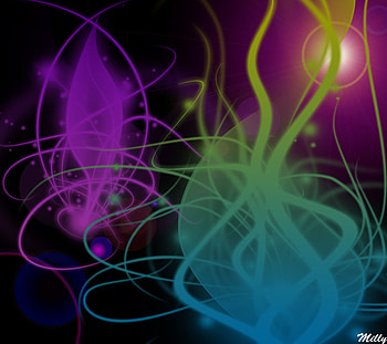 Abstract, colours, lens flare, glow HD wallpaper
