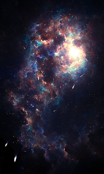 Día fondo de pantalla. galaxia, espacio, asteroides, estrellas, nebulosa, universo para , . space, Nebula, Galaxy art, Nebula HD phone wallpaper
