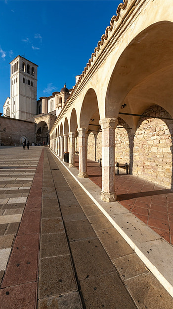 Basilica of Saint Francis, Assisi HD phone wallpaper
