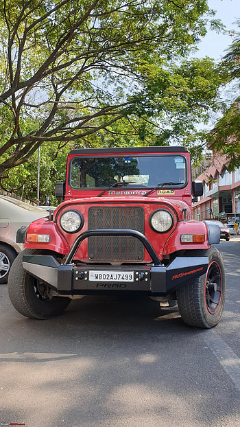 Thar Car, Red, Thar HD phone wallpaper