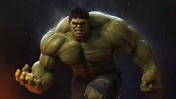 Hulk, Marvel comics, Incredible strength, Gamma radiation HD wallpaper