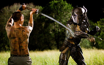 Falconer Predator, sword, movie, movies, predator, predatos HD wallpaper