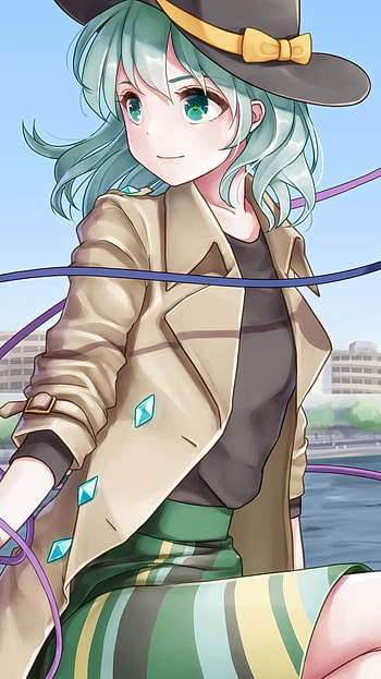 Koishi Komeiji — Short-Hair Hat (Touhou ), short hair, hat, Anime, Touhou HD phone wallpaper
