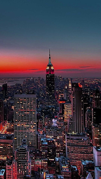 New York , Serene landscapes, City architecture, High-quality HD phone wallpaper