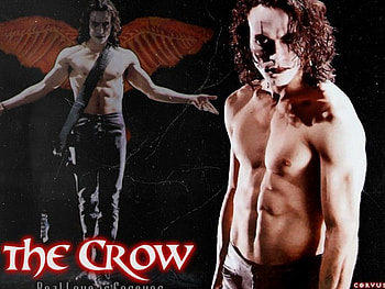 The Crow, sexy, black, love, red, hate, dark HD wallpaper