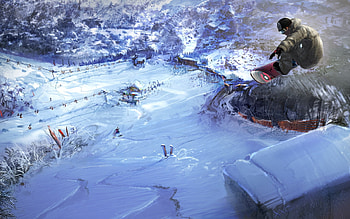 Sports, Snowboarding HD wallpaper