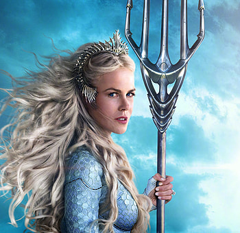 Nicole Kidman, Queen Atlanna, Aquaman, 2018, movie HD wallpaper