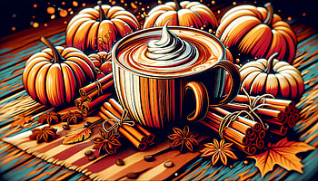 Autumn Spice Latte, pumpkin spice, pumpkin spice latte, coffee, Autumn, cinnamon HD wallpaper