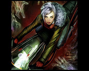 Hotwire, comic, fantasy, female HD wallpaper