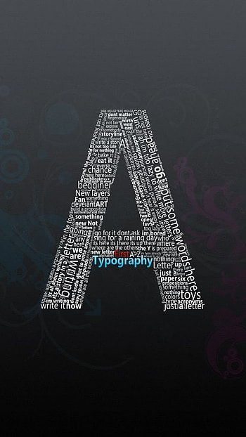 A Letter, Alphabets HD phone wallpaper