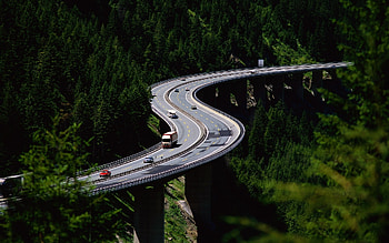 Landscape, Roads HD wallpaper