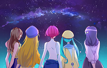 Precure Anime Girls , anime-girl, anime, artist, artwork, digital-art HD wallpaper