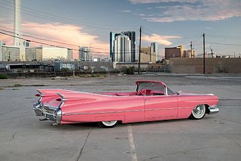 Pink Cadillac, Vehicle, You Tube, Grace Gaustad, Cadillac HD wallpaper