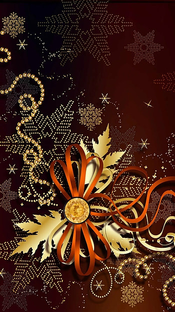 Happy New Year, Brown HD phone wallpaper