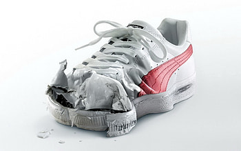 Miscellanea, Miscellaneous, Sneakers, Old, Ragged, Sneaker HD wallpaper