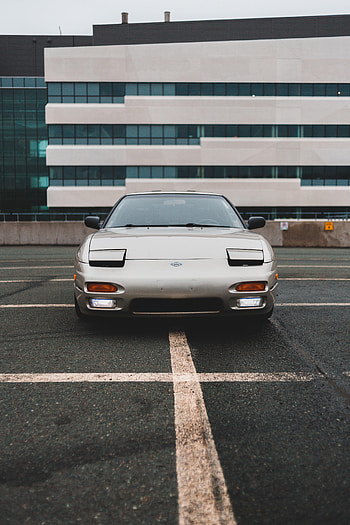 Sports, Nissan, Cars, Car, Front View, Grey, Sports Car HD phone wallpaper