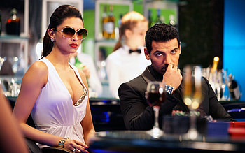 John Abraham and Deepika Padukone, john-abraham, indian-celebrities, deepika-padukone, girls, desi-girls HD wallpaper