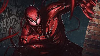 Artwork Carnage, carnage, superheroes, artwork, artstation HD wallpaper