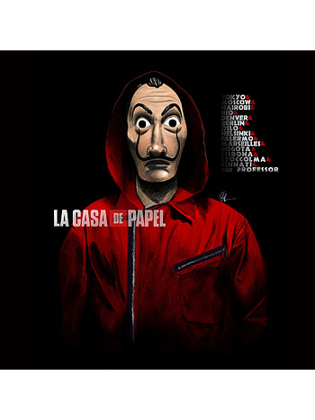 La casa de papel, art, fictional character HD phone wallpaper