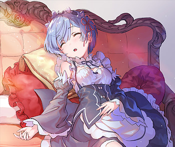 Rem (Re:zero), Anime, Re:zero Starting Life In Another World HD wallpaper