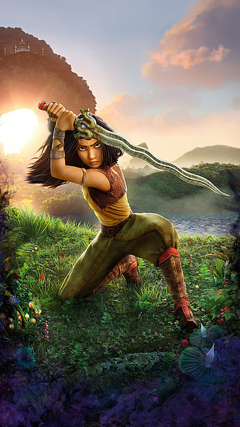 Raya and the Last Dragon, 2021 movie, Samsung Galaxy S6 HD phone wallpaper
