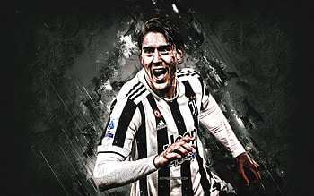 Dusan Vlahovic, soccer, juventus, football, juve, serbian HD wallpaper