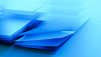 Windows Logo Blue Layers , windows, logo, computer HD wallpaper