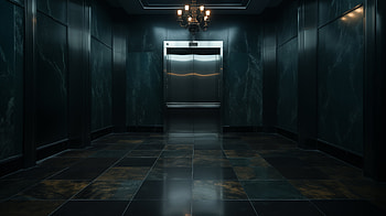 Elegant Elevator Interior, elevator HD wallpaper