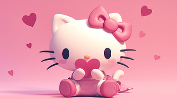 Hello Kitty Love-Themed | Anime & Sanrio Background, Anime, sanrio, Hello Kitty, love HD wallpaper