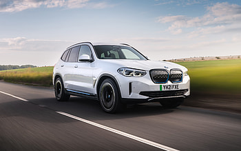 BMW iX3, , highway, 2022 cars, G08, UK-spec, electric cars, crossovers, 2022 BMW iX3, german cars, BMW HD wallpaper