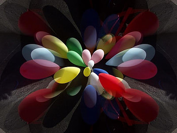 Balloons, abstract HD wallpaper