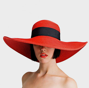 RED HAT, model, hidden, hide, beauty, woman, elegant, red, elegance, lips, hat HD wallpaper