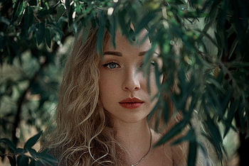 Beauty, ann nevreva, frumusete, model, blonde, face, girl, woman HD wallpaper