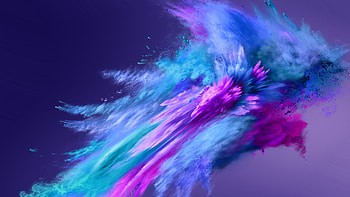 Color powder spray, Abstract artwork, resolution, Vibrant colors HD wallpaper