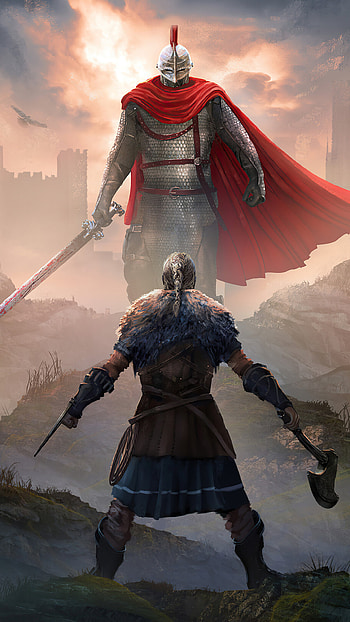 Assassin's Creed, Ragnar Lothbrok, Valhalla adventure, Gaming epicness HD phone wallpaper