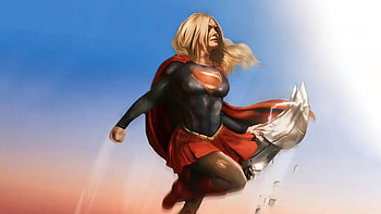 Elle Fanning Concept Art As Supergirl, supergirl, superheroes, artist, artwork, digital-art HD wallpaper