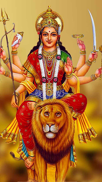 Durga maa, , davotional, bhakti, hindu god, durga HD phone wallpaper