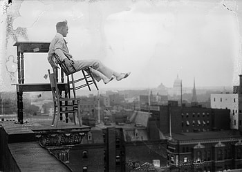 The Human Fly 1920s, john, acrobat, human, fly, 1920 HD wallpaper