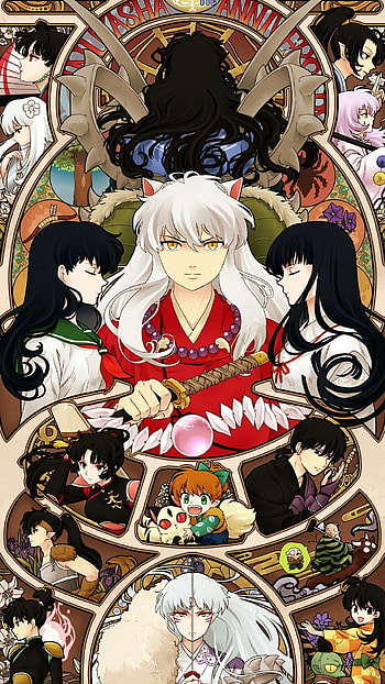 InuYasha, Anime series, Anime , Posted by Sarah Walker HD phone wallpaper