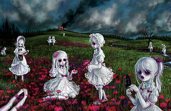 Dark, Creepy HD wallpaper